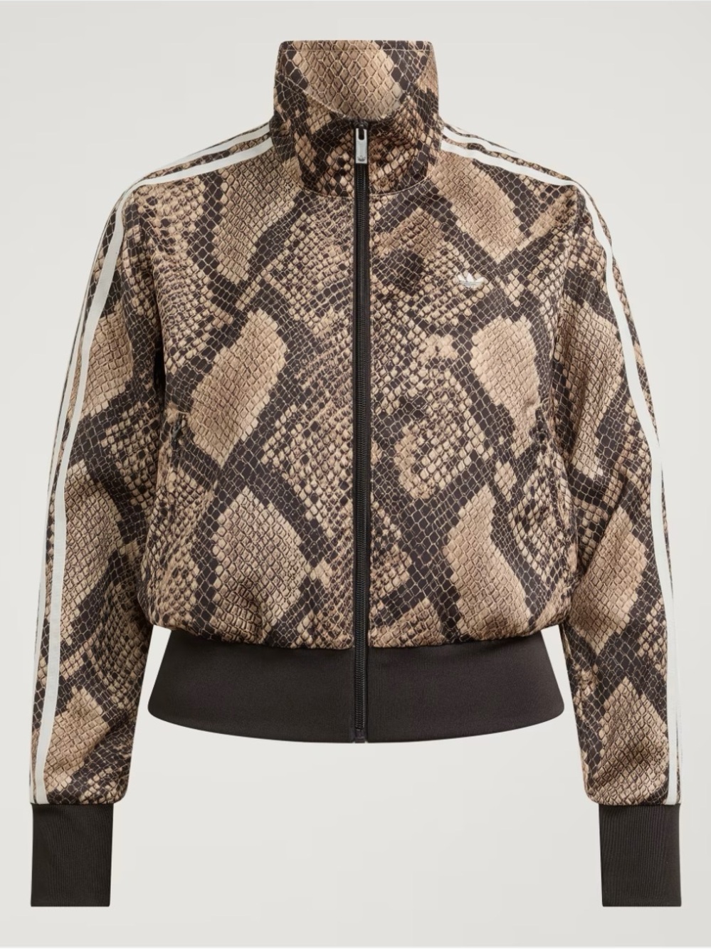 adidas Satin Snake Print Firebird Track Jacket KX1885 Size XS